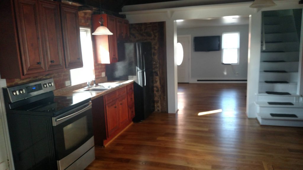 Renovated Kitchen & Living Room- Home Renovations in Frederick MD