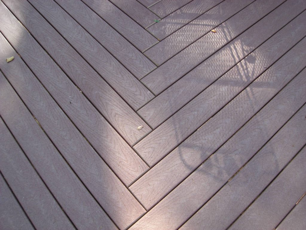 Herringbone Trex Deck- Deck Builder & Home Renovations Frederick MD