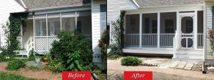 Before and After Deck Remodel- Builder in Frederick MD
