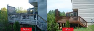 Deck Pressure Washing- Frederick MD Builder